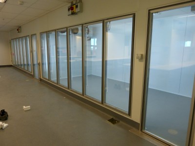 Cool Room and Freezer Room glass insert doors