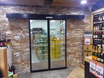 IGA Cool room with auto doors