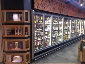 Arneg Cabinet in bottle shop 3