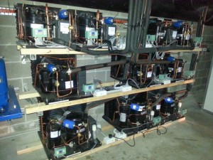 Condensing Units Setup for all commercial refrigeration