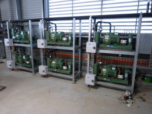 Bitzer Condensing Units with Duty and Standby units setup